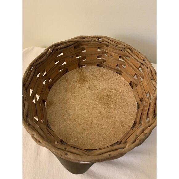 PYREX 024 2L Corning Amber Brown Glass Round Bowl Casserole Dish with Lid Basket - Picture 5 of 16